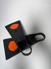 Viper Surfing Fins V5 Flex Orange With Pads  Large  Brand New