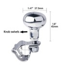 Aisi 316 Stainless Steel Boat Steering Wheel Knob Marine Sport Maneuvering Ko   