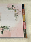 The Ideal Wedding Planner Organizer - White Tulips - Must-have For Bride To Be 