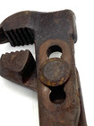 Vintage Adjustable Pipe Wrench  Hammer Combination 10  Long All Metal