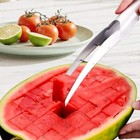 Watermelon Slicer Cutter Knife Server Corer Scoop Kitchen Knife Tools