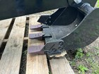 New Skidsteer Hydraulic Backhoe 16  Bucket Quick Attach Skidloader
