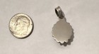 925 Sterling Silver Bezel-set Oval Green Paloma Turquoise Charm Pendant