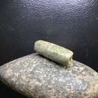 Ancient Pre Columbian Jade Tube Pendant Combine Shipping  605