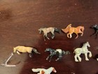 Large Lot Of Assorted Breyer Mini Whinnies Horses  Riders  And Props