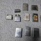 Zippo Rolex Winston Vintage Lighter Lot 13pc Novelty Advertising As Is Untested