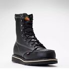 Thorogood American Heritage Midnight-series 8    Moc-steel-toe Boots New 9 Black