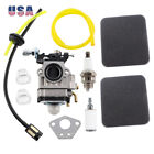 Carburetor For Earthquake Mc43 Mc43e Mc43ce Mc43ece Mc43rce Tiller 300486