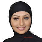 Under Scarf Hat Cap Bone Bonnet Ninja Hijab Islamic Neck Cover Muslim