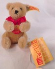 Steiff Teddy Bear Plush Animal W Button   Tag Germany 0210 12 Vintage Mini Small