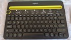 Logitech K480 Wireless Multi Device Bluetooth Keyboard Black Yellow W Box Manual