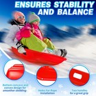 Snow Sled  35  Sleds For Kids And Adult  Snow Sleds For Heavy Duty Fast Sliding 