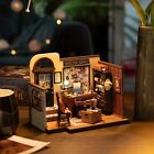 Rolife Diy Miniature Wooden With Led Dollhouse Model Kits Toys Doll Houses Gift
