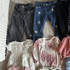 Huge Baby Girl Toddler Size 2t Clothing Bundle 14 Items Spring Floral Pink Euc