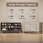 Dresser For Bedroom With 9-drawer  59  Wide Modern Chest Of Drawers For Bedroom
