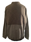 Adidas All Seasons Sweat Shirt Fleece Lined 1 4 Zip Pockets Dark Grey Size Xl