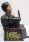 Cast Iron Tammany Mechanical Bank Antique Americana Toy