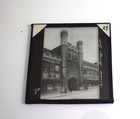 Photo Cambridge Christs College The Great Gate C1890 Magic Lantern Slide