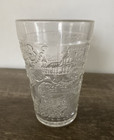 St Louis World s Fair Souvenir Clear Beverage Glass  1904  