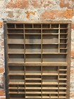 Antique Vintage Wooden Printers Drawer Hamilton Letterpress Shadow Box Tj11