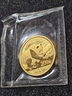      2016 China 200 Yuan Gold Panda Chinese Coin 15 G Grams