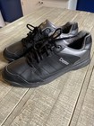 Dexter Ricky Iv Bowling Shoes Mens Size 12w  ee  Black Gray Slide Rite Lace Up