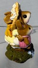 Wee Forest Folk Mice  Hand Made  Miniatures  Collectables  Annette Peterson
