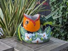 Talavera Whale Planter Is Hand Painted Ceramic Mexican Pottery   Large