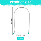10 Pcs Hot Roller Clips  Hot Curler Clips Replacement Kit Fits 1 75 Inch Hair Ro