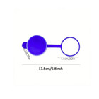 2pcs Water Jug Cap  Reusable Replacement Silicone No Spill Top Lid Cover - New