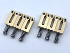 Brass Guitar Bridge Saddles Brass Saddle 10 50 10 80mm For Fender Strat   Tele