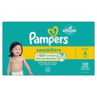 Pampers Swaddlers Diapers Enormous Pack - Size 4 - 120ct