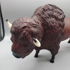 Vintage Large Breyer Molding Co Dark Reddish Brown Buffalo Bison  76 1965-91