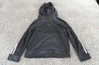 Adidas Hoodie Pants Set Youth Small 7 8 Three Stripes Athletic Tracksuit