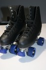 Chicago Roller Skates Vintage Men s Black Blue 405 Wheels - Men s Size 7 New