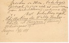 Bosnia And Herzegovina-postal Card-hg 4-sarajevo-14 9 99-handwritten Cancel-iv 