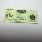 Ink Blotter Service Station Advertising Weber Stewart-warner Milwaukee Vintage