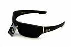 Men s Locs Sunglasses Black Frame Category 3 Dark Lens Sunglasses