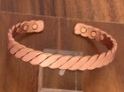 Pure Copper Magnetic Bangle Bracelet Arthritis Pain Relief Energy Cuff Twist