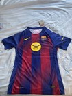 Lamine Yamal  10 Barcelona 2025 2026 Home Kit Jersey Size L New With Tags Nike