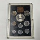 1972 India Silver Proof Set With Out Coa And Box  cracked Case - Very Rare
