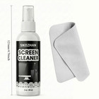 Screen Cleaner Spray Kit With Microfiber Cloth For Tv Laptop Phone Tablet Screen