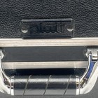 Vintage Platt Hard Suitcase Black   Stainless 24    X  18    X 8    Made In Usa