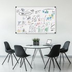 Gianna Aluminum Frame Magnetic Dry Erase Board 36 x24  Whiteboard For School