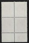 Hong Kong 1946 Kgvi 50c Definitive Block Of 4 With Colour Plate No  1 Mnh