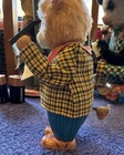 1950s Alps Bruno The Spectacle Bear Wind-up Toy - Working Great     c   