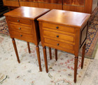 Pair Of French Antique Louis Xvi Nightstand   Side Table