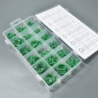 270 Pc O Ring O-ring Seal Rubber Assortment 18 Sizes Kit hydraulics Air Gas Hvac