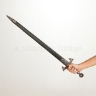 Medieval Templar Knight Crusader 30  Sword With Scabbard Renaissance Cosplay