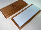 New Pride Abrasives Usa Made Ceramic 6000x Water Stone With Cherry Wood  Box
